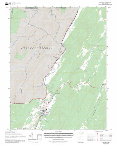Franklin, WV FSTopo Preview 1