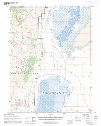 Franklin Lake SW, NV FSTopo Preview 1
