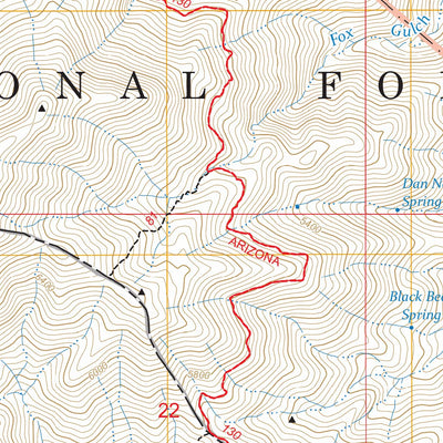 Four Peaks, AZ FSTopo Preview 2