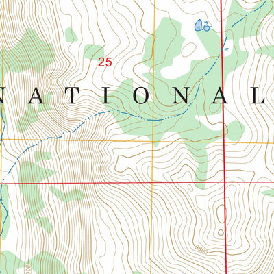 Fremont Lake North, WY FSTopo Preview 2