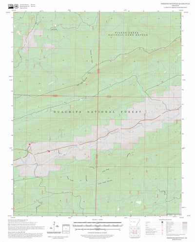Freedom Mountain, AR FSTopo Preview 1