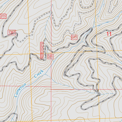 French Basin, MT FSTopo Preview 2