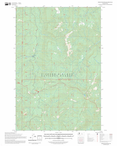 French Butte, WA FSTopo Preview 1