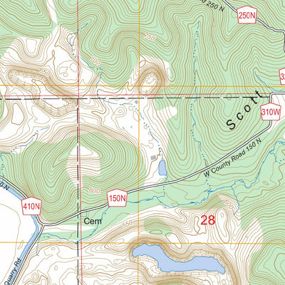 French Lick, IN FSTopo Preview 3