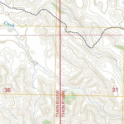 Fryburg NE, ND FSTopo Preview 3