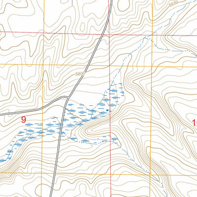 Frost Creek, NV FSTopo Preview 3