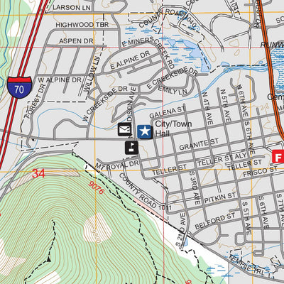 Frisco, CO FSTopo Preview 3