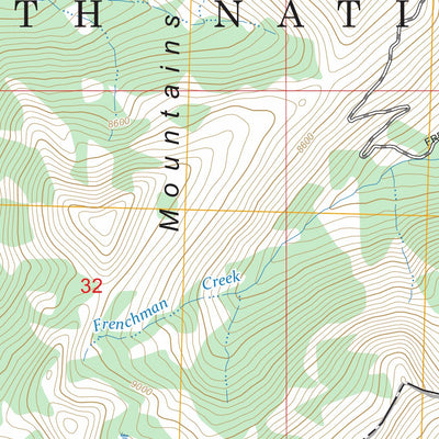 Frenchman Creek, ID FSTopo Preview 2