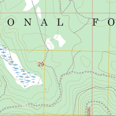 Fuego Mountain, OR FSTopo Preview 2