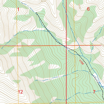 Fritz Peak, ID-MT FSTopo Preview 3