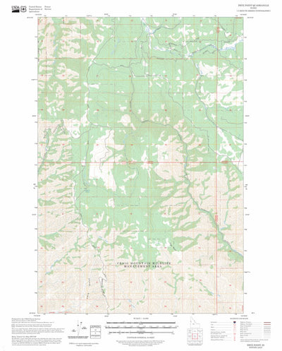 Frye Point, ID FSTopo Preview 1