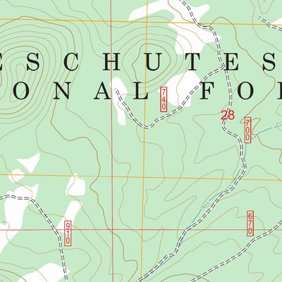 Fuzztail Butte, OR FSTopo Preview 2