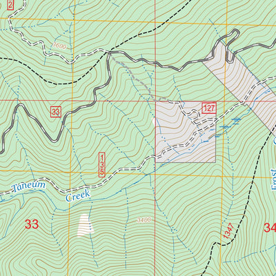Frost Mountain, WA FSTopo Preview 3