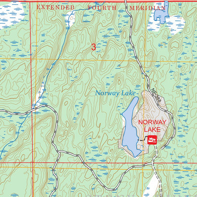 Gabbro Lake, MN FSTopo Preview 3