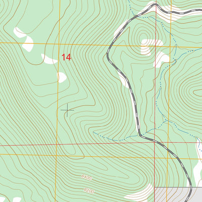 Gallo Mountains East, NM FSTopo Preview 3