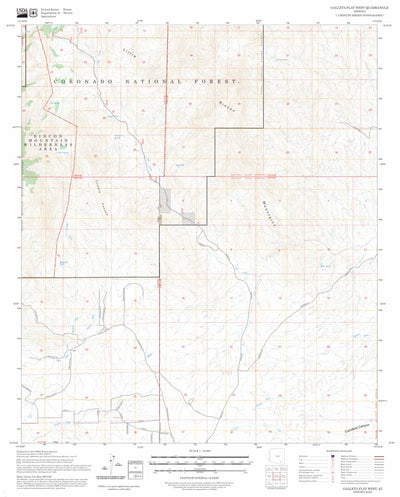 Galleta Flat West, AZ FSTopo Preview 1