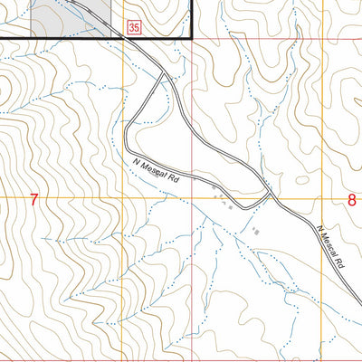 Galleta Flat West, AZ FSTopo Preview 2