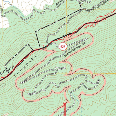 Garden Mountain, VA FSTopo Preview 3