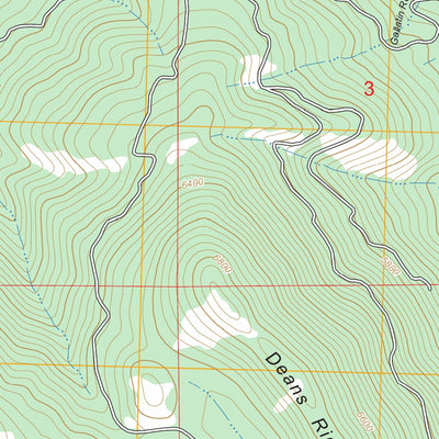 Gallatin Peak, CA FSTopo Preview 3