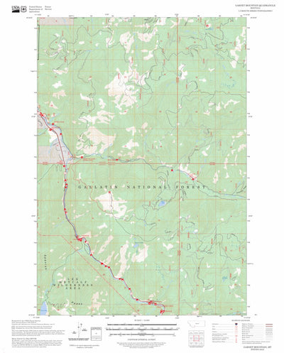 Garnet Mountain, MT FSTopo Preview 1
