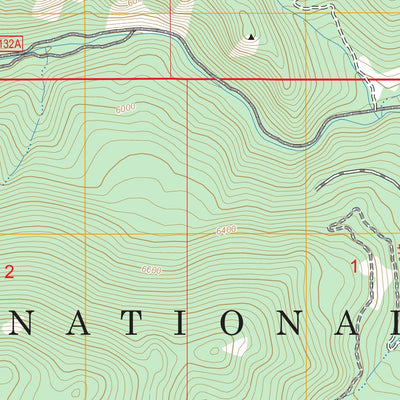 Garnet Mountain, MT FSTopo Preview 2