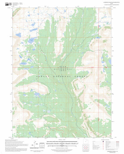Garfield Basin, UT FSTopo Preview 1