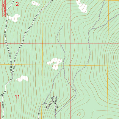 Garner Mountain, CA FSTopo Preview 3