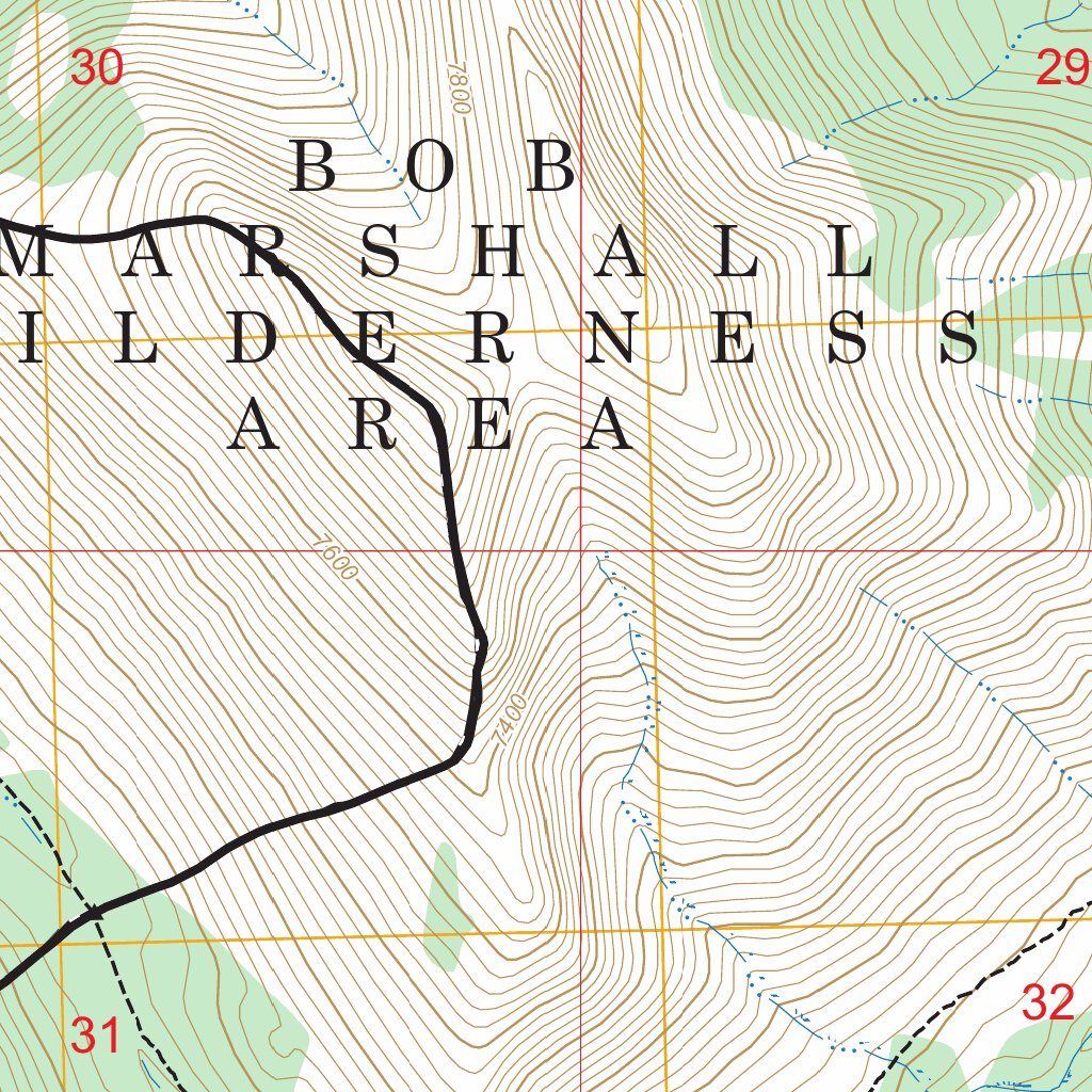Gateway Pass, MT FSTopo Map by US Forest Service - Topo | Avenza Maps