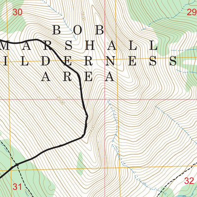 Gateway Pass, MT FSTopo Preview 2