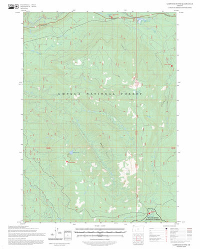 Garwood Butte, OR FSTopo Preview 1
