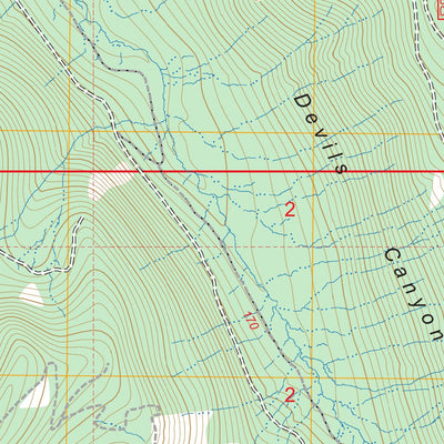 Garwood Butte, OR FSTopo Preview 3