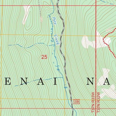 Garver Mountain, MT-BC FSTopo Preview 3