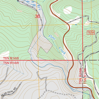 Georgetown Lake, MT FSTopo Preview 3