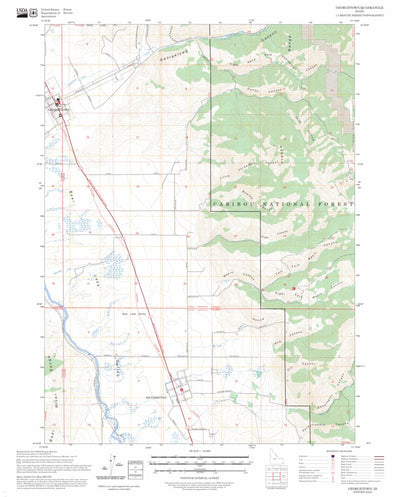 Georgetown, ID FSTopo Preview 1