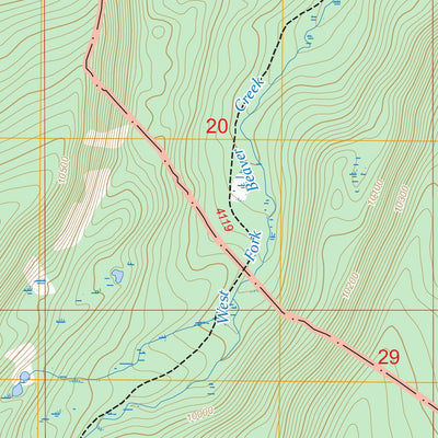 Gilbert Peak NE, UT-WY FSTopo Preview 3