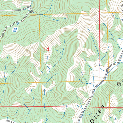 Gibson Gulch, CO FSTopo Preview 3