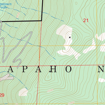 Georgetown, CO FSTopo Preview 2