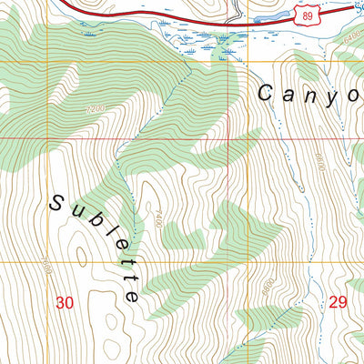 Giraffe Creek, WY-ID FSTopo Preview 3