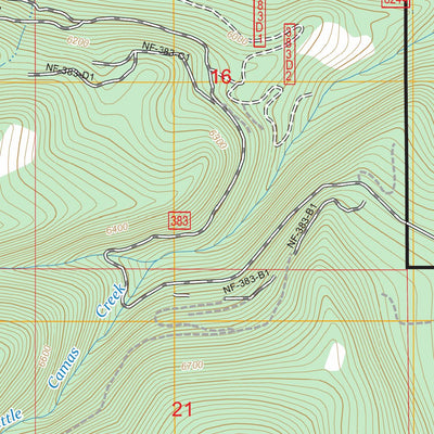 Gipsy Lake, MT FSTopo Preview 3