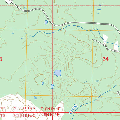 Glaciate Butte, WA FSTopo Preview 2