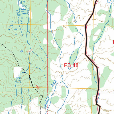 Glaciate Butte, WA FSTopo Preview 3