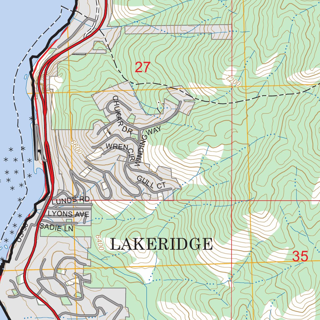 Glenbrook, NV FSTopo Map by US Forest Service - Topo | Avenza Maps