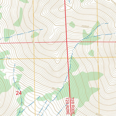 Glass Mountain, CA FSTopo Preview 3