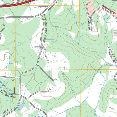 Glen Alpine, NC FSTopo Preview 2