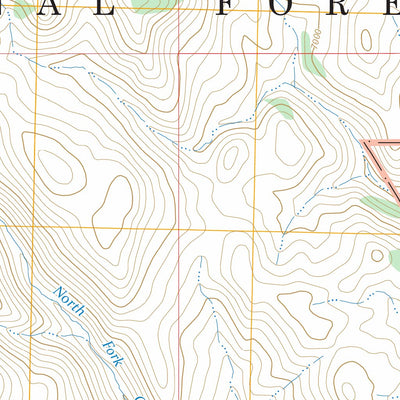 Goat Creek, NV FSTopo Preview 2