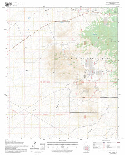 Gold Hill, NM FSTopo Preview 1