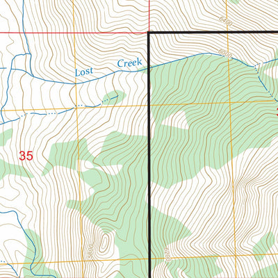 Goldbug Ridge, ID FSTopo Preview 2
