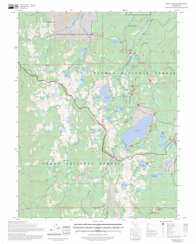 Gold Lake, CA FSTopo Preview 1