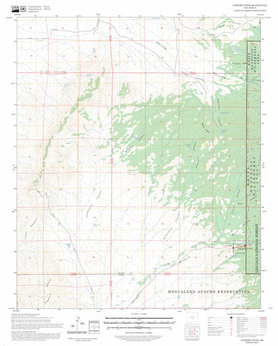 Godfrey Peak, NM FSTopo Preview 1