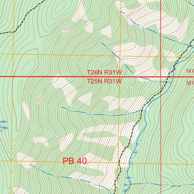Goat Peak, MT FSTopo Preview 3